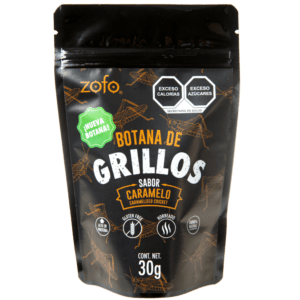 Botana de Grillos Caramelo ZOFO