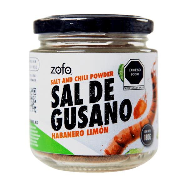 Sal de Gusano Habanero Limon 180 ZOFO